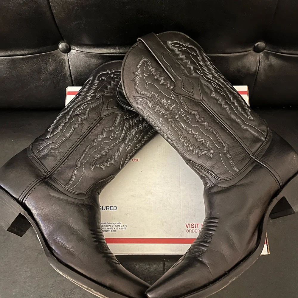Soto Western Boots Black‎